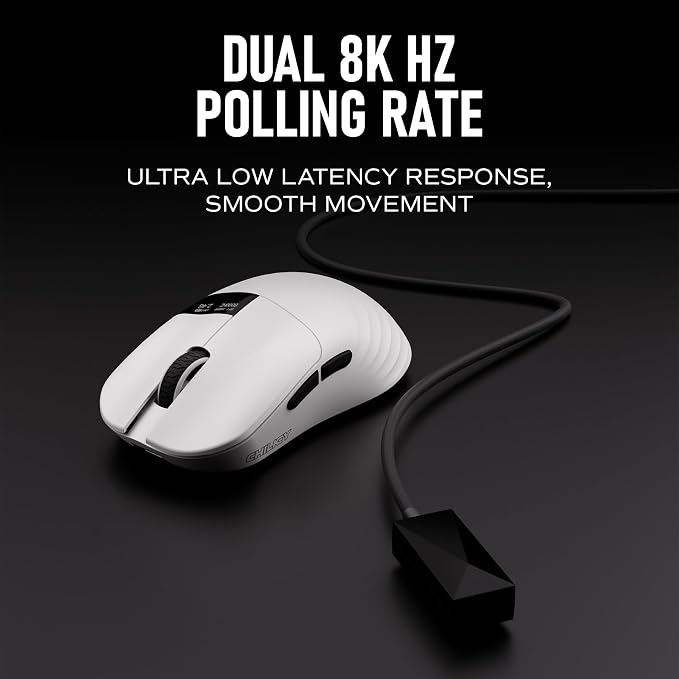Chilkey Glacier LW 8K M Wireless Gaming Mouse - 49g Super Lightweight - Dual 8K - Image 3