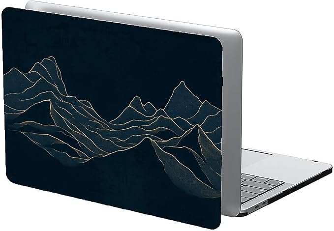 Compatible with MacBook Air 13.3 13.6 Inch Case 2022 2021 2020 2019 Plastic by COTAIL