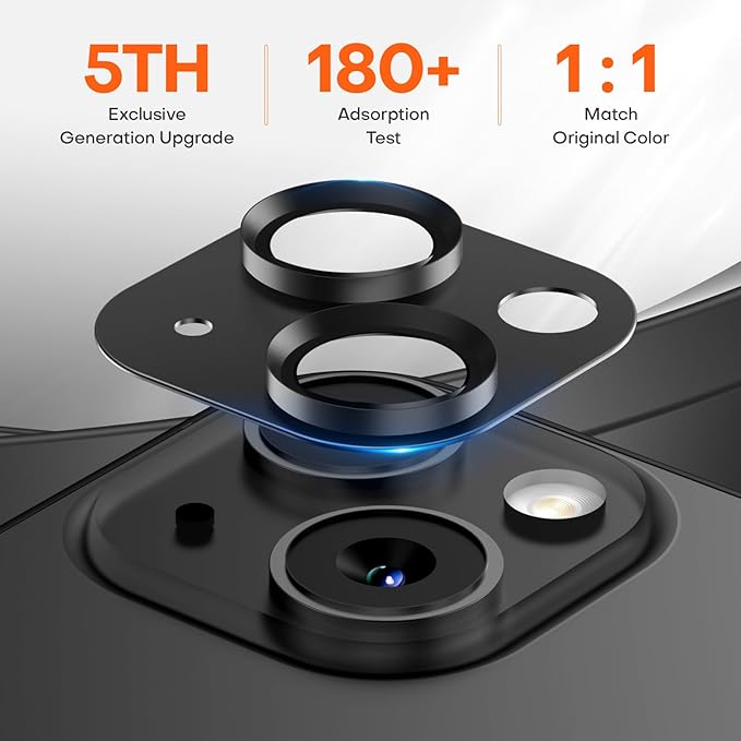 Camera Lens Protector for iPhone 15/iPhone 15 Plus/iPhone 14/iPhone 14 Plus - Image 3