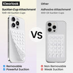Klearlook Silicone Suction Cup Phone Case Mount Double Sided, Silicon Sticky - Image 2