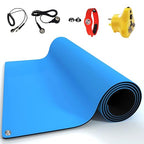 KooMall 24 x 16 Inch ESD Rubber Mat Kits, Anti Static Table Floor Pad by KooMall