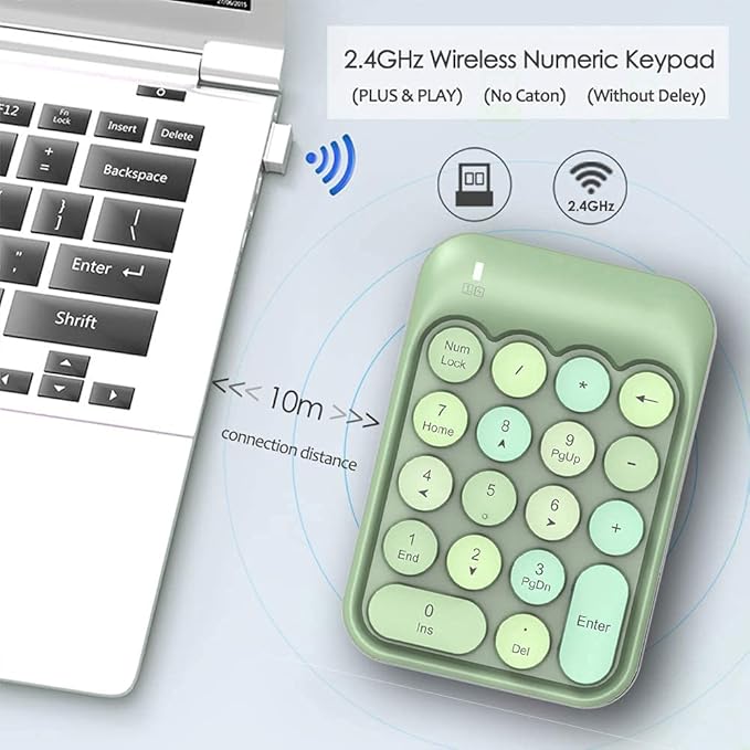 FELICON Wireless Numeric Keypad 18 Keys - Image 4