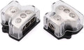 3 Way Power Distribution Block 1x 0 Gauge in 3X 4 Gauge Out Amp Power by Unknown