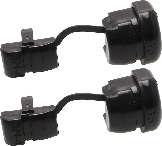 HJ Garden 10pcs Wire Cover Round Cable Wire Strain Relief Bush Grommet Round - Image 4
