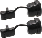 HJ Garden 10pcs Wire Cover Round Cable Wire Strain Relief Bush Grommet Round - Image 4