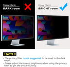 FILMEXT 27 inch privacy screen for monitor compatible - Image 5
