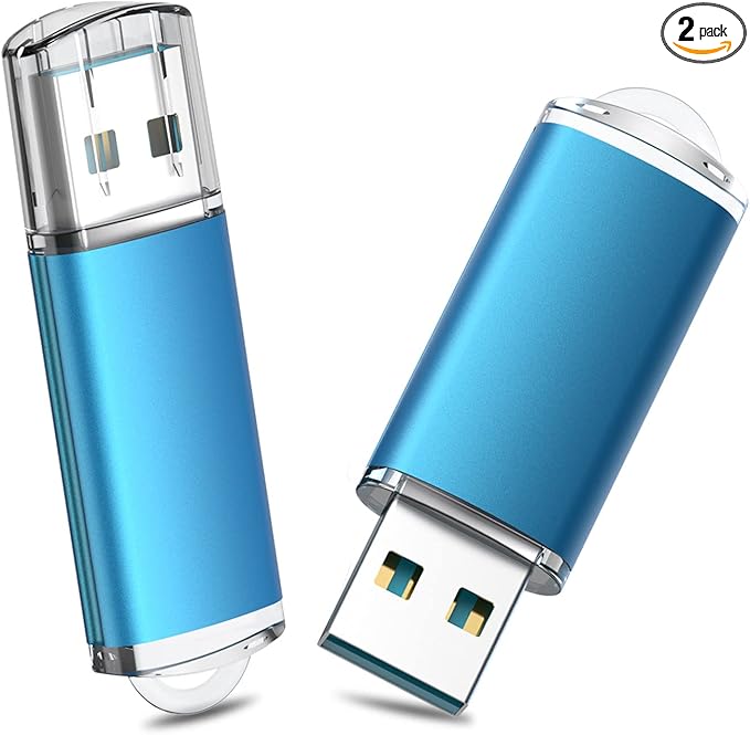 TOPESEL 2pack 128GB USB 3.0 Flash Drive High Speed 128G Thumb Drive Memory by TOPESEL