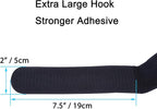 Extra Large 4 Pack 2 x 37 Inches Hook and Loop Strap, Reusable Fastening Cable - Image 7