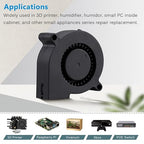 GDSTIME 50mm USB Fan, 50mm x 15mm Blower 5V DC Brushless Cooling Fan - Image 4