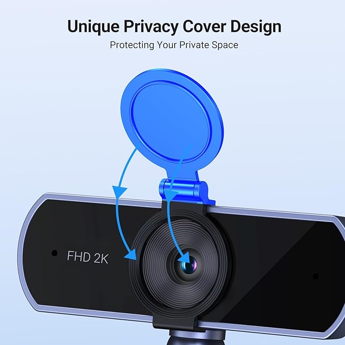 UGREEN 2K Webcam for PC Ultra HD 1080P Computer Webcam - Image 5