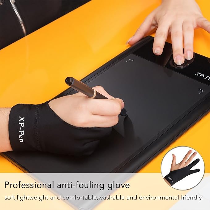 XPPen Artist Drawing Glove 2-Fingers Glove - Image 5