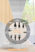 Maveek 5 Pcs Magnetic Cord Holder Cable Management, Strong Cable Clips Magnets - Image 6