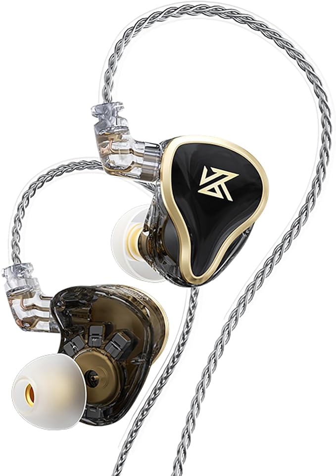 CCA KZ ZAS in Ear Monitor Headphones 16 Units 7BA 1DD Hybrid Drivers HiFi IEM by CCA