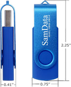 SamData 128GB USB Flash Drives 1 Pack 128GB Thumb Drives Memory Stick Jump Drive - Image 4