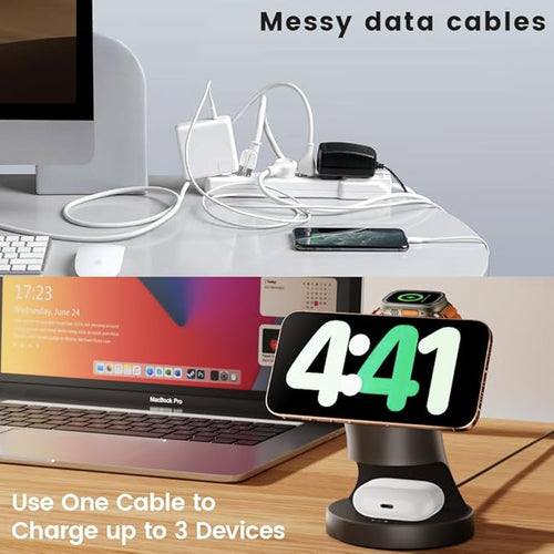 3 in 1 Wireless Charging Station - Image 2