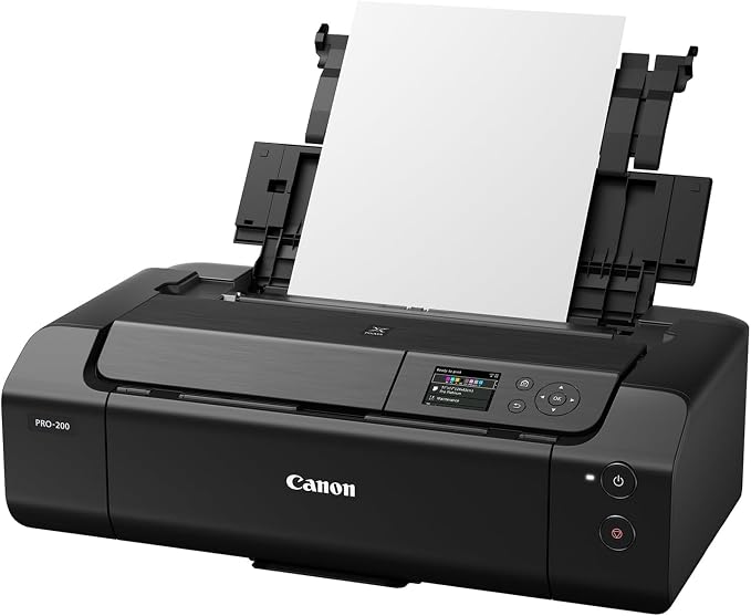 Canon PIXMA PRO-200 Wireless Inkjet Photo Printer | 13x19 Borderless Printing | - Image 2