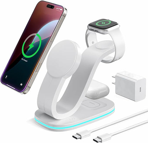 3 in 1 Wireless Charging Station by Kartice