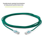 TRUECABLE Cat6 Component Rated Patch Cable, Unshielded, 28AWG Solid Copper - Image 5