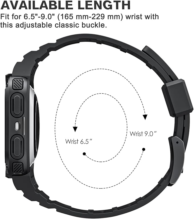 FINTIE Bands with Case Compatible with Fitbit Versa 4/3/2/1/Versa Lite/Fitbit - Image 6