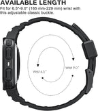 FINTIE Bands with Case Compatible with Fitbit Versa 4/3/2/1/Versa Lite/Fitbit - Image 6