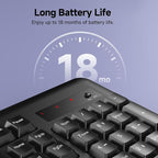 Redragon BK-7367 2.4G Wireless Keyboard, Membrane Computer Keyboard - Image 4