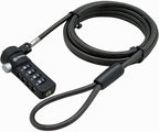 Sendt Black Notebook/Laptop Combination Lock Security Cable by Sendt