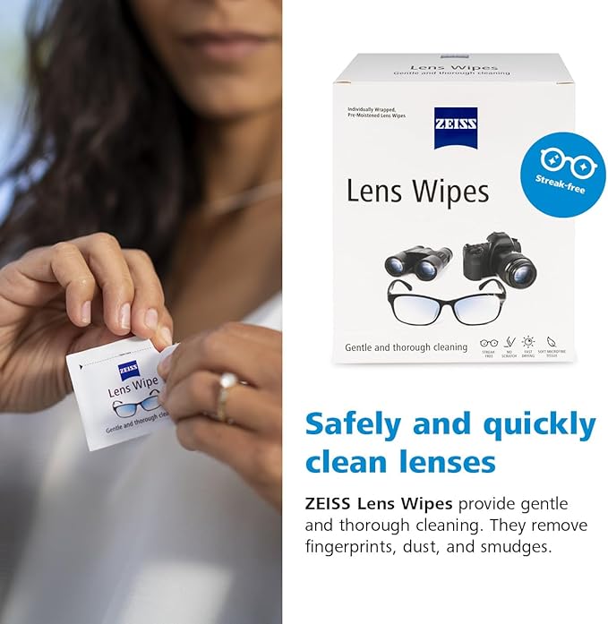 ZEISS Pre-Moistened Lens Cleaning Wipes - Image 5