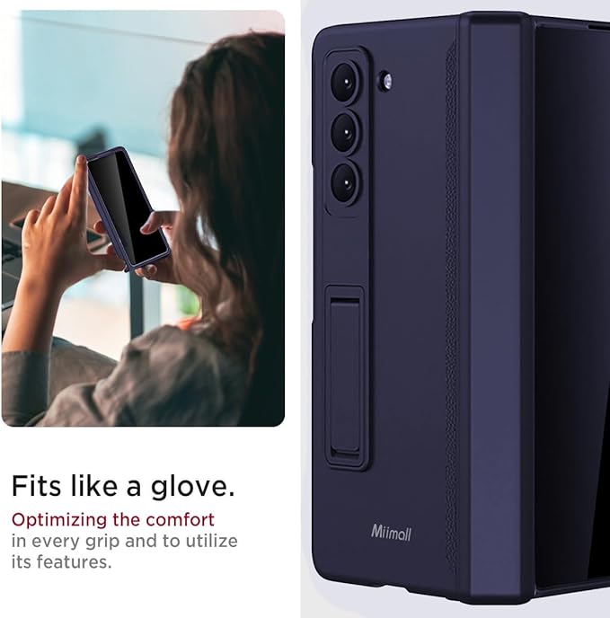 Miimall for Z Fold 6 Case with Privacy Screen Protector, Built-in Adjustable - Image 6
