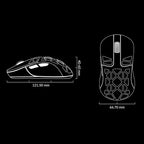 M3 Mini 4K Wireless Mouse Signature Edition 5.1/2.4 GHz/Wired Optical Mouse - Image 9