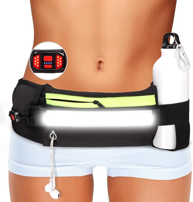 Running Light, 1000Lumens Running Belt Running Gear by EGUKU
