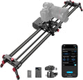 NEEWER 31.5"/80cm Motorized Camera Slider, App Wireless Control Carbon Fiber by Neewer