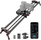 NEEWER 39.4”/100cm Motorized Camera Slider, App Wireless Control Carbon Fiber by Neewer
