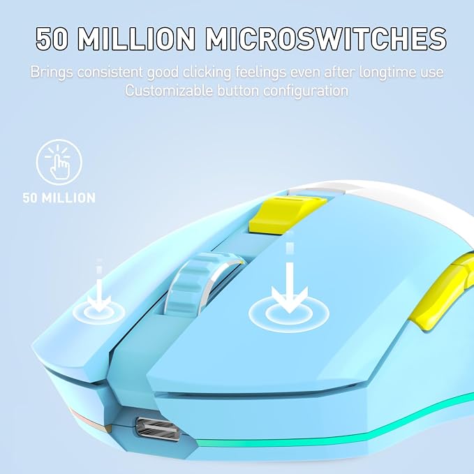 DAREU EM901X Wireless Gaming Mouse - Image 5
