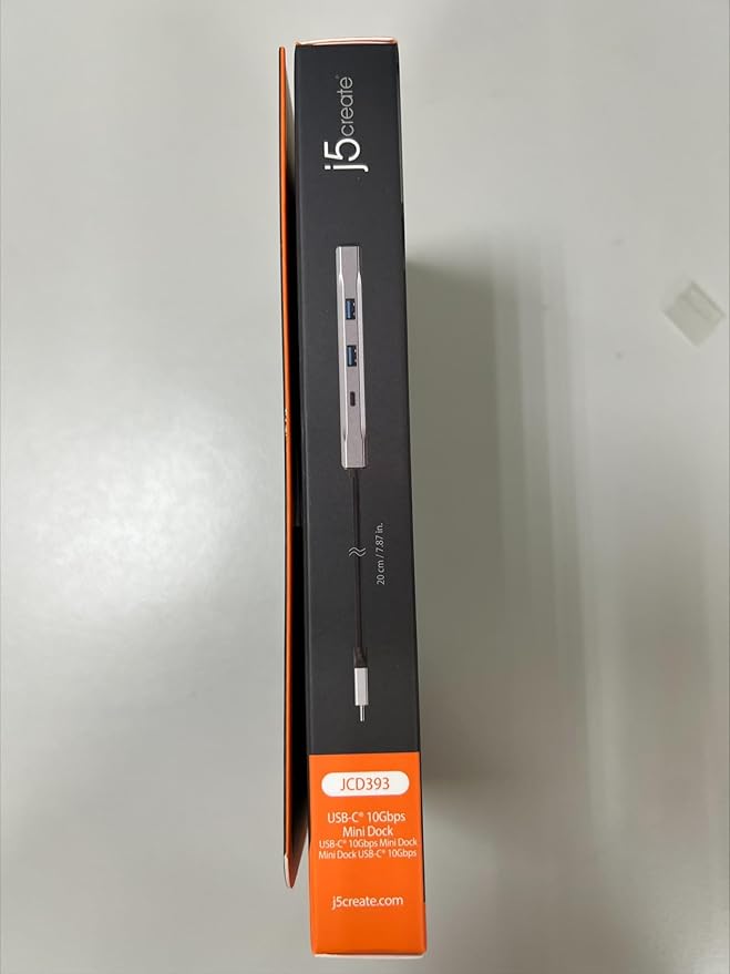 j5create Laptop Docking Station, 4K60Hz HDMI, USB-C 10Gbps, 2 USB-A 10Gbps - Image 11