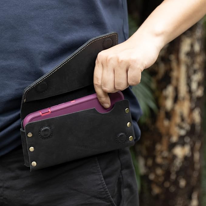 Topstache Leather Phone Holster - Image 6