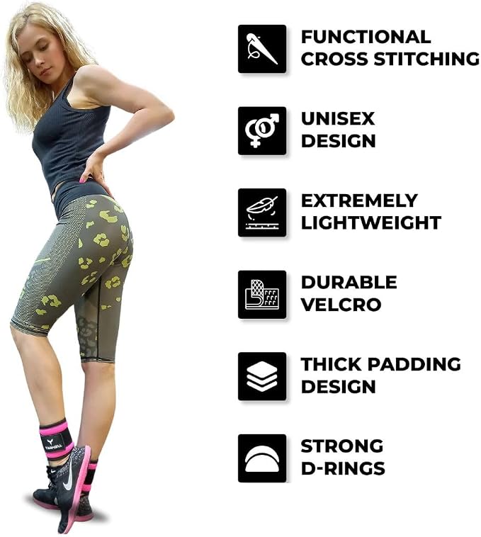 Ankle Straps for Cable Machines Women - Image 3