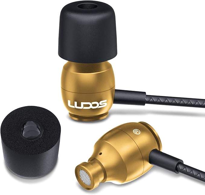 LUDOS Clamor Wired Earbuds in-Ear Headphones, 5 Years Warranty, Earphones - Image 7