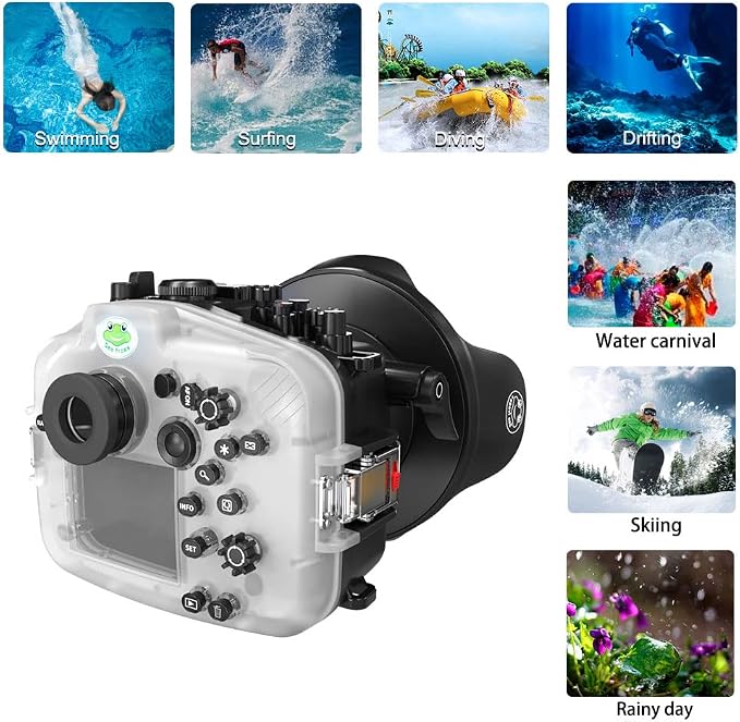 Sea frogs Underwater Camera Case Compatible - Image 4