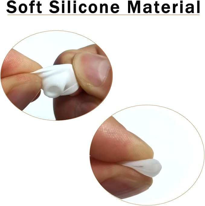 Replacement Earbuds Tips for True Wireless Earbuds Universal Silicone Ear Tips - Image 2