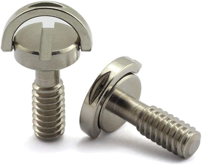HJ Garden 2pcs 1/4-20 Thread D-Ring Stainless Steel Camera Fixing Screws by Unknown