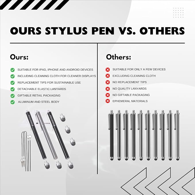 The Friendly Swede Mesh Tip Stylus Pen - Image 9