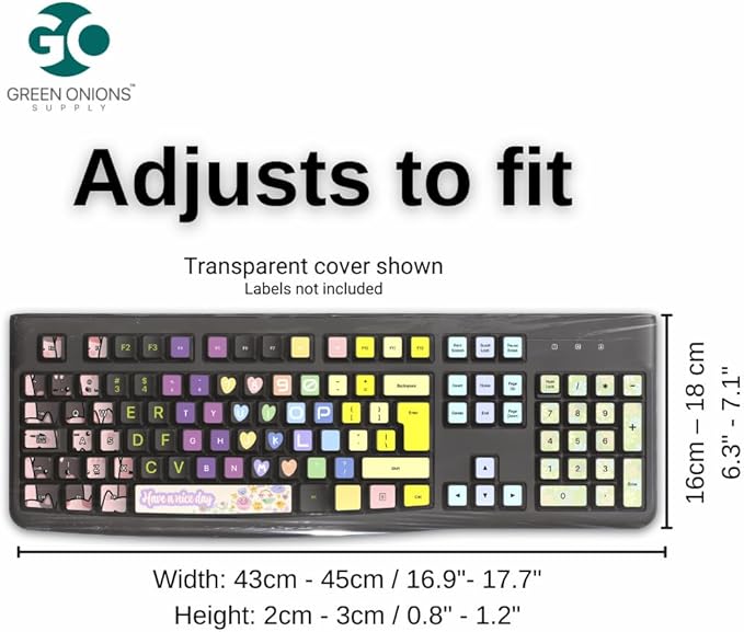 Universal Keyboard Cap – Universal Fit Desktop Keyboard Cover - Image 2