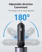 iPhone Car Charger 4 in 1 Fast USB Car Phone Charger 20W Double Lightning - Image 6