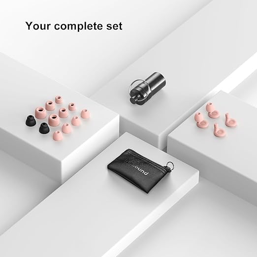Ear Plugs for Sleeping Noise Reduction Reuseable, High Fidelity – 7 Pairs - Image 4