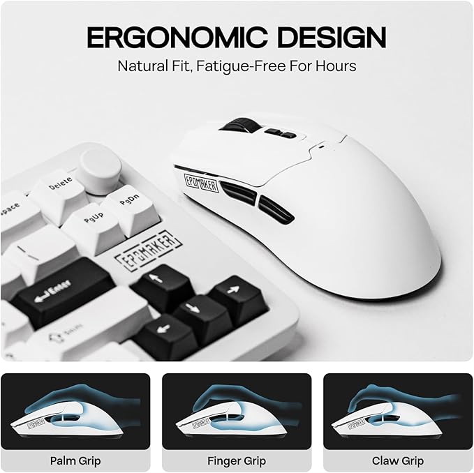 EPOMAKER Click Lite Wireless Gaming Mouse, 800 to 12, 000 DPI Adjustable - Image 4