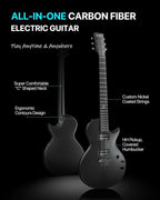 Enya Electric Guitar Nova Go Sonic Smart Electric Carbon Fiber Guitarra - Image 2