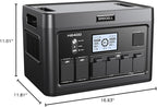 GRECELL Solar Generator 2400W Portable Power Station, 1843Wh UPS Backup LiFePO4 - Image 10