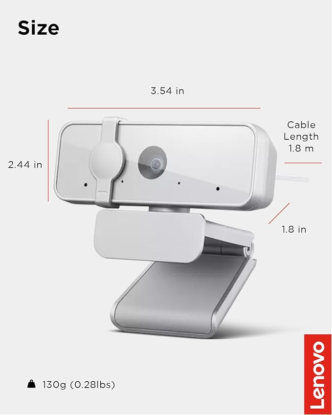 Lenovo HD 1080p Webcam - Image 7