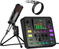 Podcast Equipment Bundle, Audio Mixer by PUPGSIS