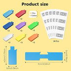 24 Set Smart NFC Cable Labels - Image 2